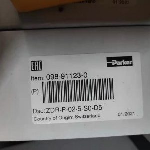 派克减压阀 ZDR-P-02-5-S0-D5