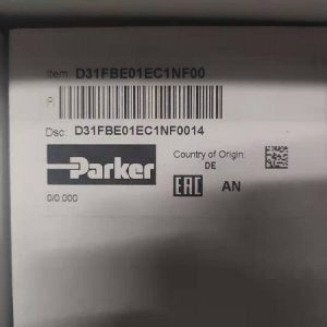 Parker 现货 D31FBE01EC1NF00